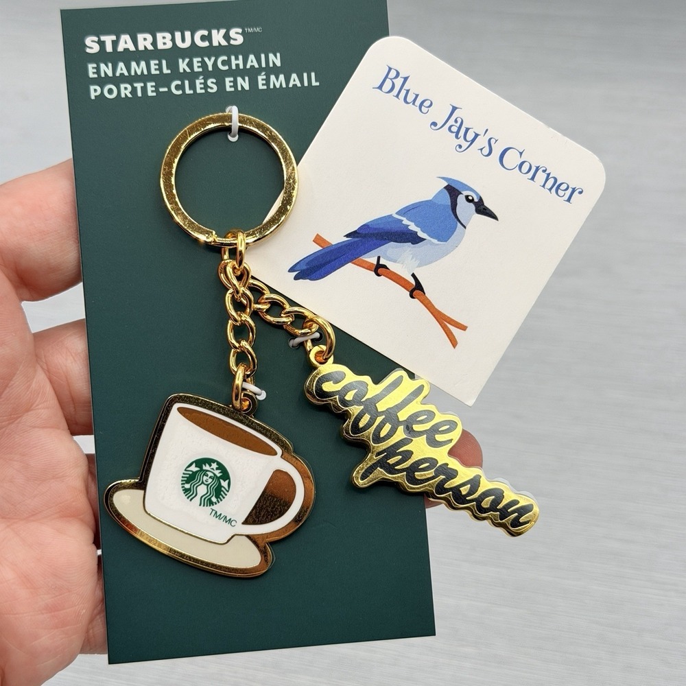Starbucks Keychain Bag Charm‎ Coffee Person Cup Enamel 2026 Release